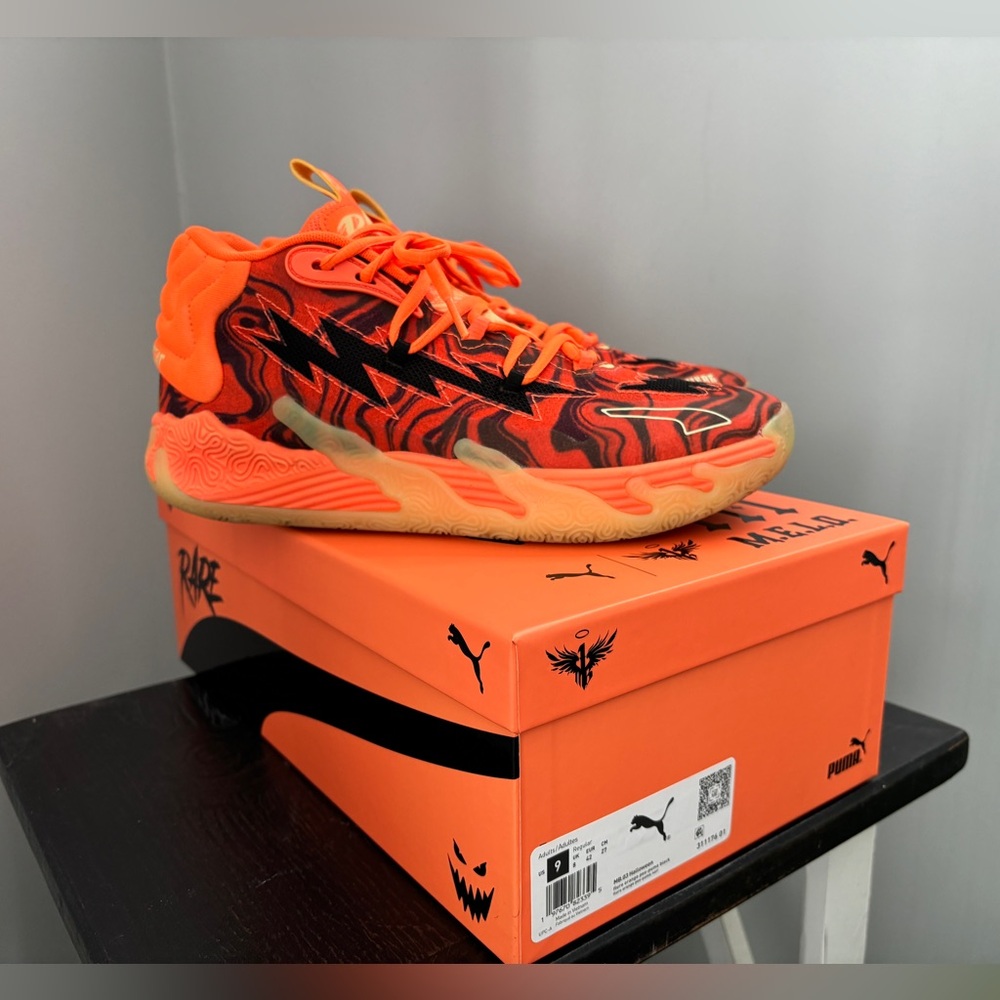PUMA x LaMelo Ball MB.03 Halloween Basketball Shoes Men’s Size 9 - Picture 2 of 8